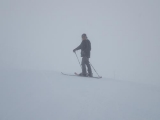 <h5>Roger being a snow bunny</h5>