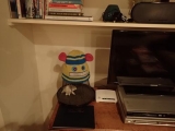 <h5>A mountain monster followed us home. Minion?</h5>