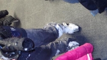 <h5>Soggy boots</h5><p>Energizer bunnys boots after 1 run!</p>