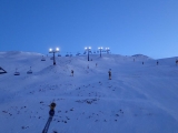 <h5>The Express</h5><p>Dawn, looking up The Express lift</p>