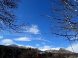 <h5>Bath with a view</h5><p>looking out to theCrown Range from the batch</p>